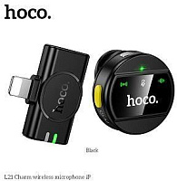 HOCO (6942007663137) L21i Black Микрофон HOCO (6942007663137) L21i Black