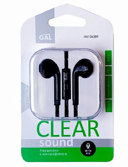 GAL HM-060BK черный Гарнитура