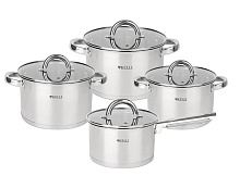 KELLI KL-4702 8 предметов Набор кастрюль KELLI KL-4702 8 предметов