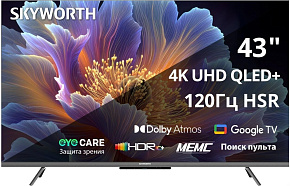 SKYWORTH 43Q66H SMART TV 4K Ultra HD Телевизор