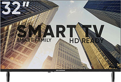 SOUNDMAX SM-LED32M17S HD SMART TV Android Безрамочный LED телевизор