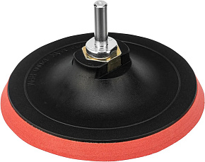 MATRIX Насадка для дрели и УШМ с липучкой, 125 мм// Насадка для дрели MATRIX Насадка для дрели и УШМ с липучкой, 125 мм//