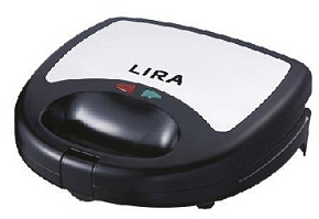 LIRA LR 1302 silver (00-00010757) Сэндвичница