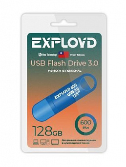 EXPLOYD EX-128GB-600-Blue USB 3.0 USB флэш-накопитель