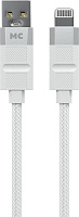 MORE CHOICE (4620202554840) K87i 2м USB 2.4A для Lightning - 2м , белый Кабель