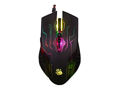 A4TECH Bloody Q51 оптическая (3200dpi) черная Игровая проводная мышь