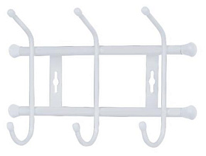 NIKA Вешалка настенная (ВН3/МС матовый серый) Вешалка