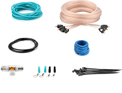 ASPECT AWK-10.4 для 4-кан. усилителя, омедненный алюминий (ССА), 10AWG, 4RCA-4RCA Комплект проводов