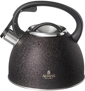 AGNESS 907-251 BLACK индуция 2,5л Чайник AGNESS 907-251 BLACK индуция 2,5л