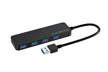 HARPER HUB-04P черный USB ХАБЫ