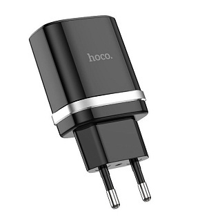 HOCO (6931474716255) C12Q Smart QC3.0 черный СЗУ