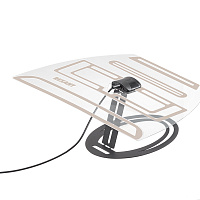 REXANT (34-0701) AG-701 DVB-T2 активная Комнатная антенна REXANT (34-0701) AG-701 DVB-T2 активная