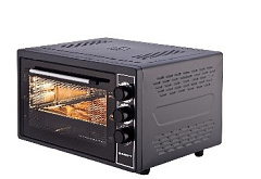 KRAFT KF-MO 3801 BL черный Мини печь