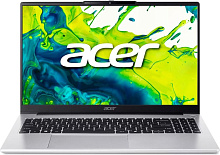 ACER 15.6" Aspire Lite AL15-45P-R07Z Ryzen 7 5825U 16Gb/512Gb SSD/AMD Radeon Graphics/no OS/Silver (NX.DLQEX.002) ПИ
