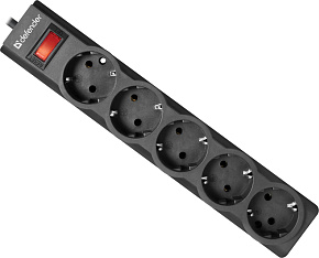 DEFENDER (99506) largo 1.8 C14 - 5 роз х 1,8 м, черный