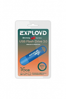EXPLOYD EX-16GB-600-Blue USB 3.0 USB флэш-накопитель