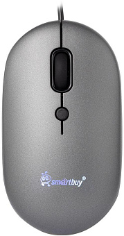 SMARTBUY (SBM328G) 328 серый металлик Мышь