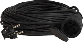 КОСМОС YSHKsm50m-1g(10A)KG шнур 1 гнездо , 10А - 50 м , Черный Удлинитель