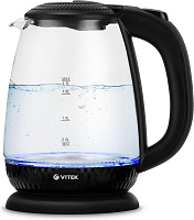 VITEK VT-7074 прозрачный/черный Чайник электрический