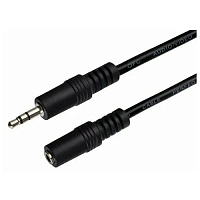 PERFEO (J2203) JACK 3.5 мм вилка - JACK 3.5 мм розетка 5 м Аудиокабель PERFEO (J2203) JACK 3.5 мм вилка - JACK 3.5 мм розетка 5 м