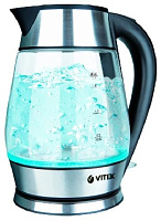VITEK VT-7037 TR (1,8л. стекло) ЧАЙНИКИ ЭЛЕКТРИЧЕСКИЕ