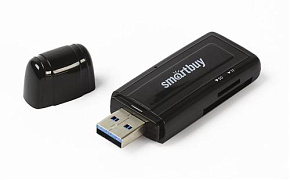 SMARTBUY (SBR-705-K) USB3.0 черный Карт-ридер