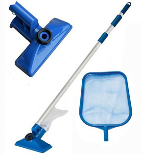 INTEX Комплект для очистки бассейна, с выдвижной рукояткой, 28002 109-256 Аксессуары для бассейнов