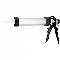 SPARTA Пистолет для герметика, 750 мл, "закрытый", алюминиевый корпус, круглый шток 8 мм 886485 Пистолеты для пены и герметика