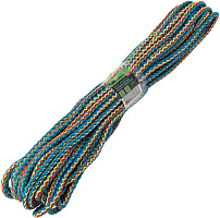 СИБРТЕХ Шнур вязаный полипропиленовый с серд."Радуга", 8 мм, L 20 м, 93955 Шнур