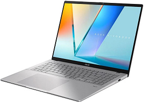 ASUS 16" Vivobook S16 S3607VA-RP173 Core 5 210H/16Gb/512Gb SSD/UHD Graphics/no OS/Silver (90NB1671-M00CH0) ПИ