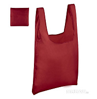 РЫЖИЙ КОТ Сумка складная 37*55см Basic бордовая (104369) Сумка складная