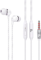 AKSBERRY (6900294030018) Y2 с микрофоном, белый Гарнитура