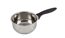 MALLONY Ковш Mestolo-14 из нерж стали с бакел ручкой, зерк полировка, объем 1 л, диа 14 см, капсулир дно (985946) Ковш MALLONY Ковш Mestolo-14 из нерж