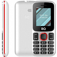 BQ 1848 Step+ White/Red Телефон мобильный