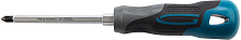 GROSS Отвертка PH2 x 100 мм, S2, трехкомпонентная ручка 12144