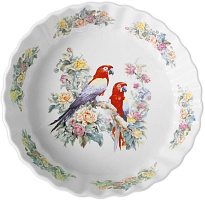 POMIDORO POMI D'ORO P035118 Parrots Блюдо круглое