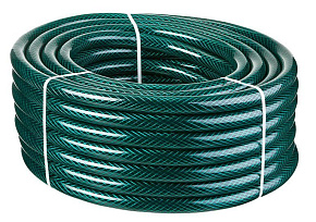 ВИХРЬ 73/7/2/13 Шланг поливочный ПВХ, трёхслойный армированный 1/2, 25м (зелёный) Шланг