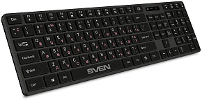 SVEN KB-E5300W графит Клавиатура