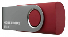 MORE CHOICE (4610196407581) MF32-4 USB 32GB 2.0 Red флэш-накопитель
