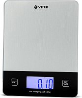 VITEK VT-8010 серый Весы кухонные электронные