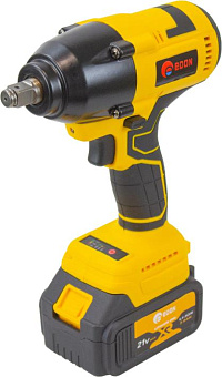 EDON AAW-21/600BL черный/желтый 25090 21В, 2аккум Гайковерт ударный