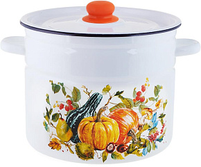 APPETITE 1с200с Осень эмал цил 9,0л Кастрюля APPETITE 1с200с Осень эмал цил 9,0л