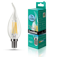 CAMELION (13455) LED7-CW35-FL/845/E14/4500K Лампа