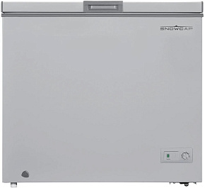 SNOWCAP CF-200 S 200л (ларь, глухая крышка) серебристый Морозильный ларь