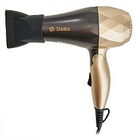 DELTA DL-0909 коричневый с золотым Фен