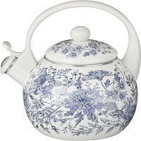 AGNESS 943-132 эмалированный со свистком серия "ROYAL BLUE", 2,2 л