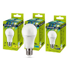 ERGOLUX (13179) LED-A60-17W-E27-3K Лампа светодиодная