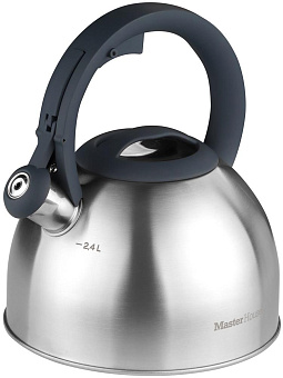 MASTER HOUSE Antonio-2,4 стальной, графит 75359 Чайник MASTER HOUSE Antonio-2,4 стальной, графит 75359