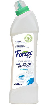 FOREST CLEAN Гель-концентрат для чистки унитазов "Океан" 750 мл Гель для сантехники