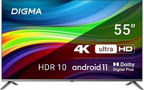 DIGMA DM-LED55UBB41 UHD SMART Android TV LED телевизор